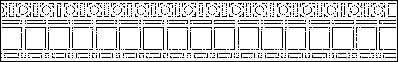 width consistent for all motifs at 3.25